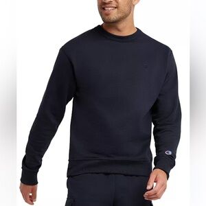 Champion Men's Navy Crewneck